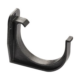 Rinnenhalter aus Kunststoff Anthrazit NW 100 mm