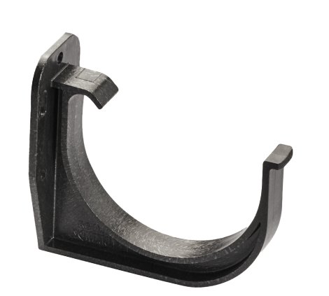 Rinnenhalter aus Kunststoff Anthrazit NW 100 mm