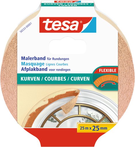TESA Malerkrepp Flexible 25 m x 25 mm