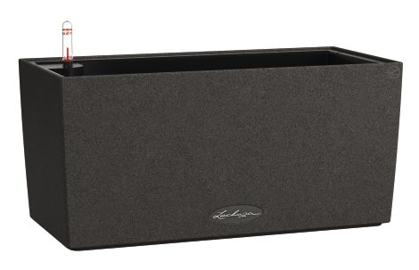 LECHUZA Pflanzkasten Balconera Color Graphit-Schwarz 100 cm