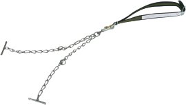 Rinderanbindung + Kette 2-fach