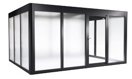 SUNELEMENTS Gewächshaus Sungarden Delux Azm 5 mm