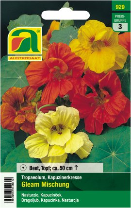 Tütensamen Tropaeolum Gleam MG