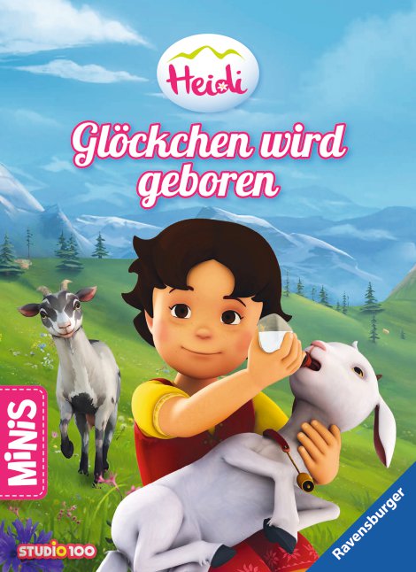 RAVENSBURGER Minis Buch Heidi Glöckchen wird geboren
