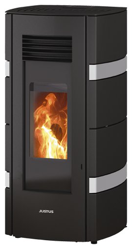 ORANIER Pelletofen Sia Constone Schwarz 2,4-8 kW