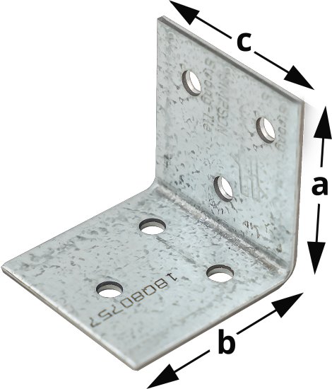 Winkelverbinder 2,5x40x40x40
