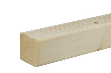 FN Neuhofer Rahmenholz Fichte/Kiefer gerundet 2400x68x68 mm