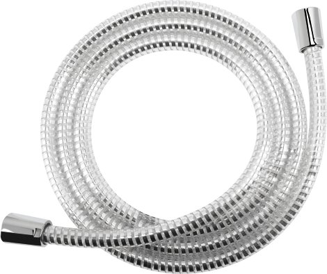 CORNAT Brauseschlauch Kunststoff Transparent 2 m