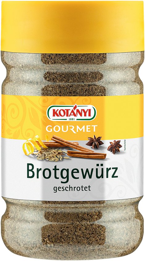 KOTÁNYI Brotgewürz geschrotet 535 g/Dose