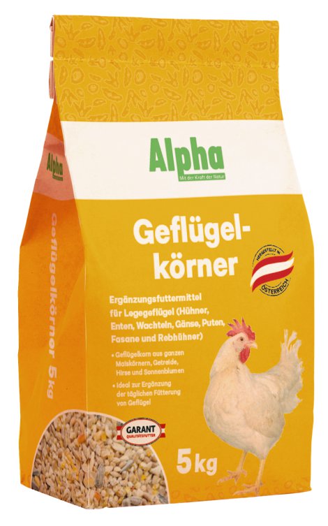 ALPHA Geflügelkorn - Körner 5 kg