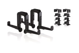 LECHUZA Balkonkastenhalter Duo Schwarz