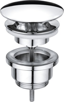 CORNAT Permanent-Ablauf Chrom 1 1/4" AG