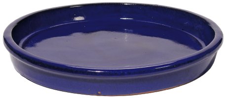 Untersetzer rund Blau 33 cm