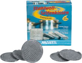 Stahlwoll-Seifenkissen 12 Stk.