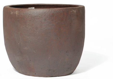 Pflanzgefäß Landau Steinzeug Braun 48 cm