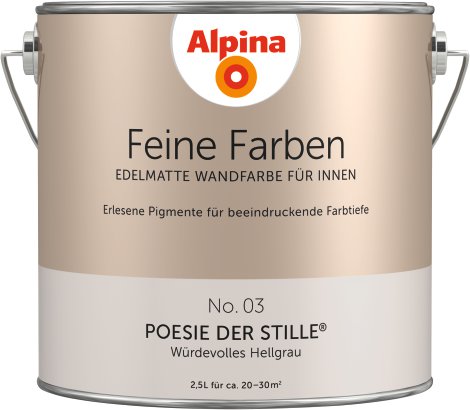 ALPINA Feine Farbe Pösie der Stille2,5 l