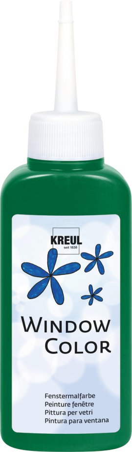 KREUL Fenstermalfarbe Grün 80 ml