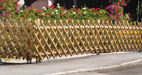 PONGAUER Jägerzaun 80 cm Lagerhaus