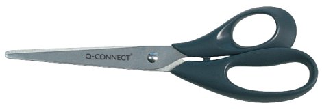 Q-CONNECT Schere Schwarz 21 cm