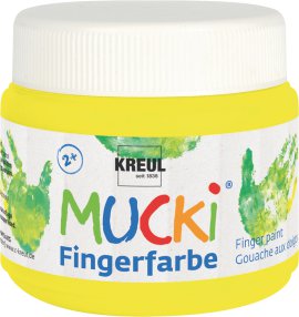 KREUL Fingerfarbe Quietschgelb 150 ml