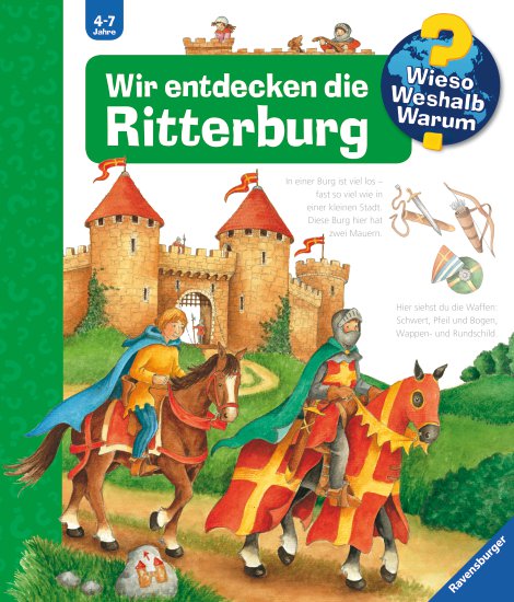 RAVENSBURGER Buch Wir entdecken die Ritterburg