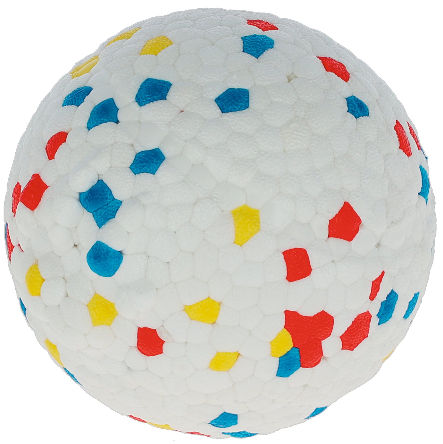 Wurf- und Apportierspielzeug E-TPU Weiß/Bunt Ø 8 cm