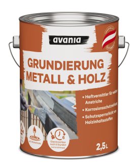 AVANIA Grundierung Metall & Holz Weiß