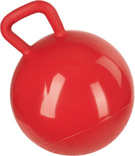 Pferde-Spielball rot 25 cm