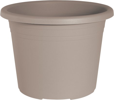 GELI Blumentopf Cylindro Taupe 35 cm 14,5 l