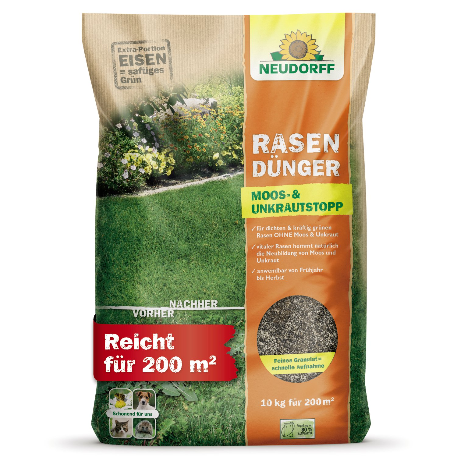 NEUDORFF® Rasendünger Spezial 5 Plus 1, 10 kg