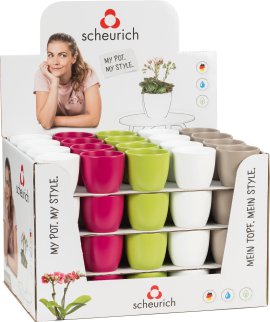 SCHEURICH Kakteentopf farbsortiert 7 cm