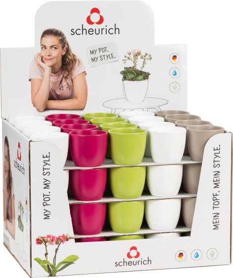 SCHEURICH Kakteentopf farbsortiert 7 cm