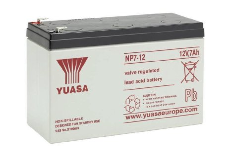 Yuasa AGM Starterbatterie NP7-12 (12V 7Ah)