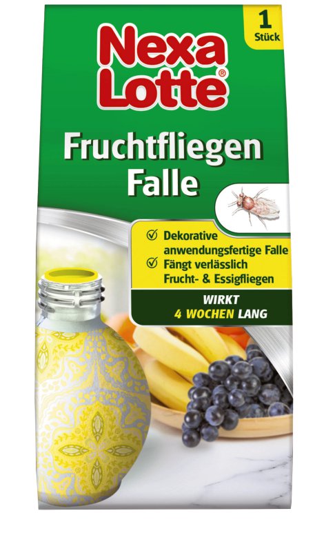 Nexa Lotte® Frucht-/Essig-Fliegenfalle 4 Stk.