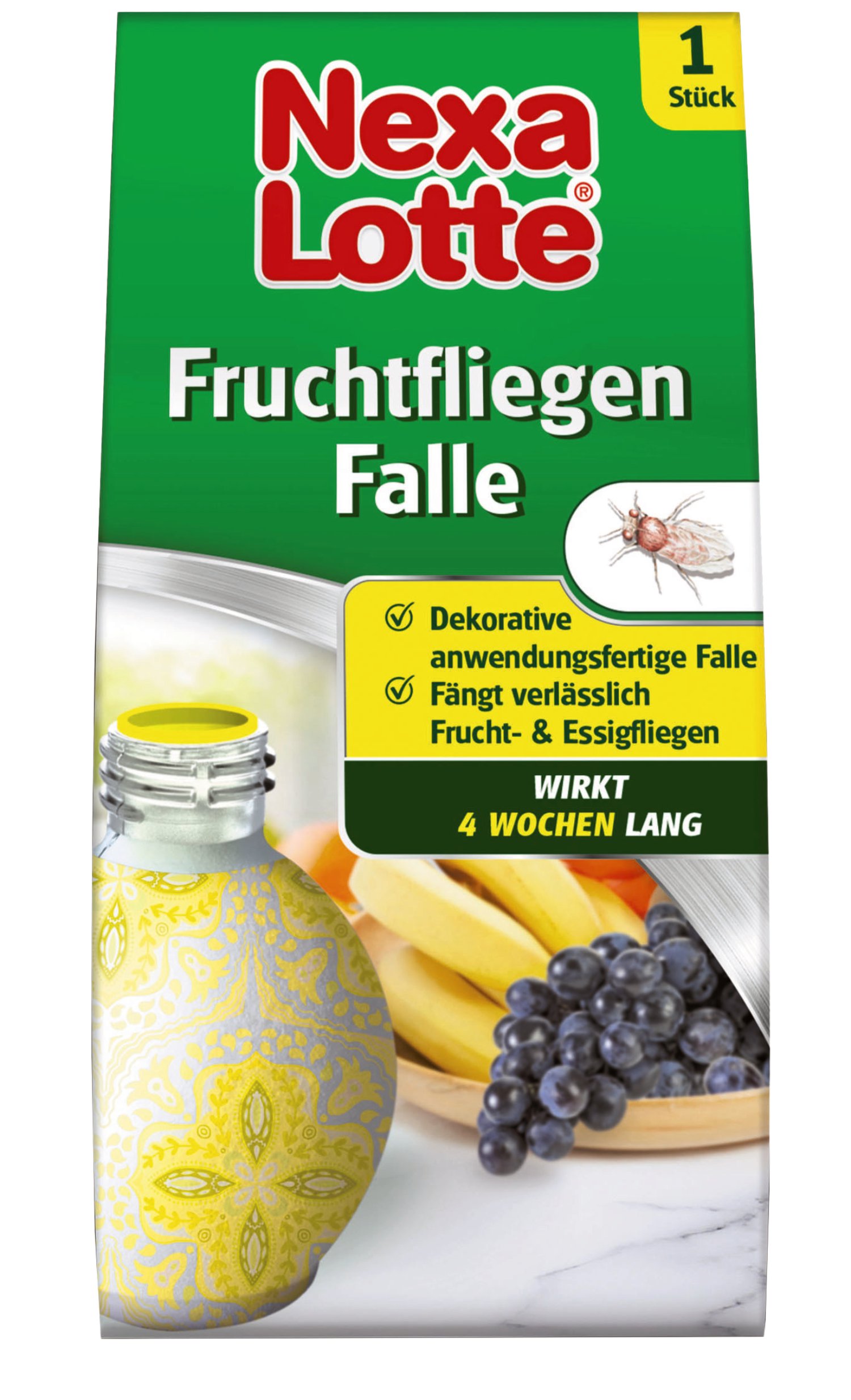 Nexa Lotte® Frucht-/Essig-Fliegenfalle 4 Stk.