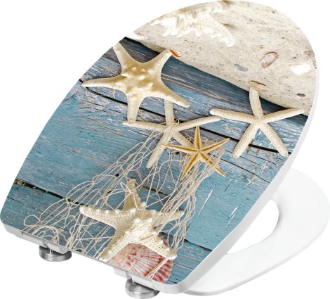 CORNAT WC-Sitz Thermoplast Seestern