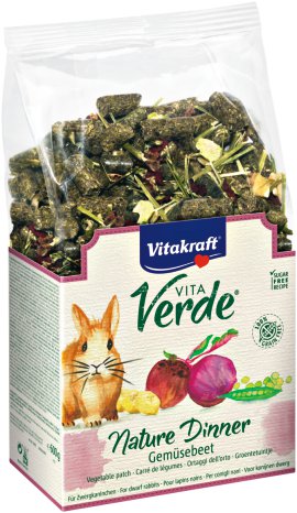VITAKRAFT Vita Verde® Gemüsebeet für Meerschweinchen 600 g