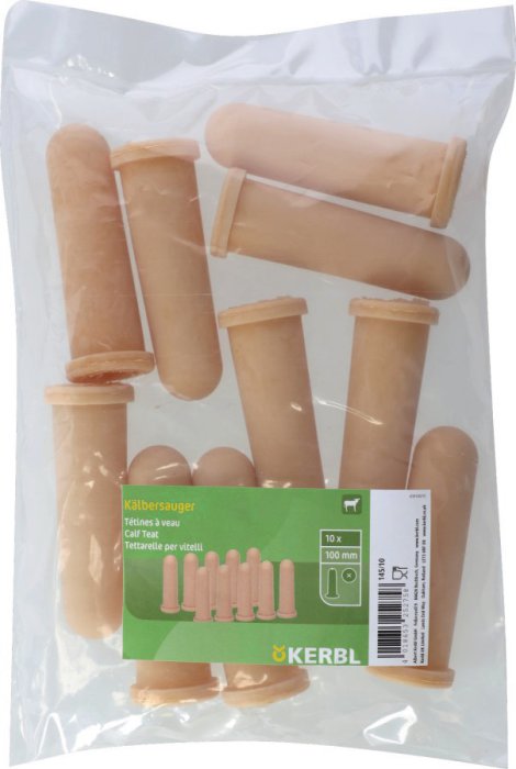 KERBL Kälbersauger aus Latex 100 mm, Beige