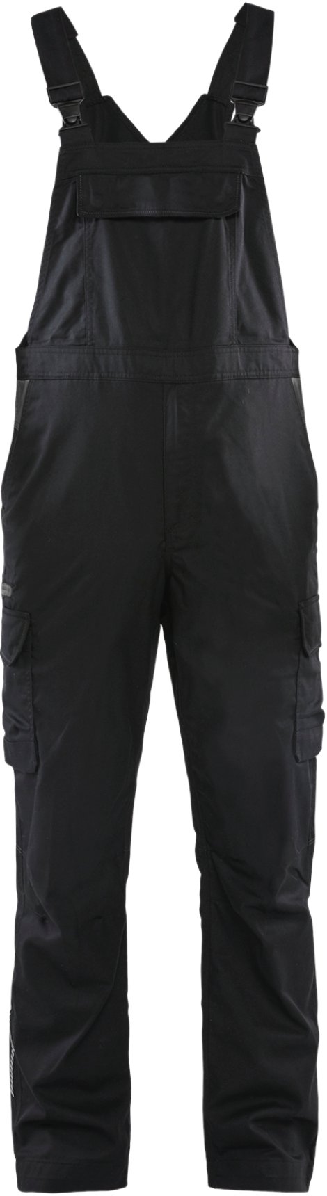 BLÅKLÄDER Industrie Latzhose Schwarz/DunkelGrau C58