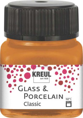 KREUL Malfarbe Glass & Porcelain Classic Metallic-Goldbronze 20 ml