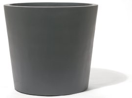 Pflanzgefäß Jano Grey GFK