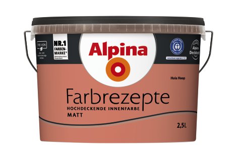 ALPINA Farbrezepte Hula Hoop 2,5 l