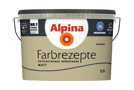 ALPINA Farbrezepte Wanderlust 2,5 l