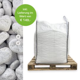 CASAFINO Marmorkiesel weiß 60-100mm 1000kg BigBag