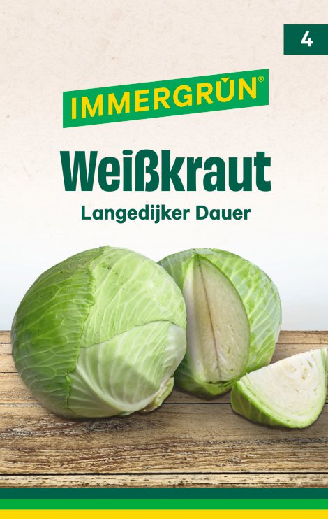 IMMERGRÜN Tütensamen Weißkraut Langedijker Dauer