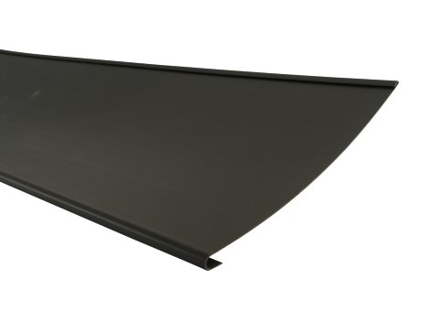Traufstreifen aus Kunststoff Braun 2 m
