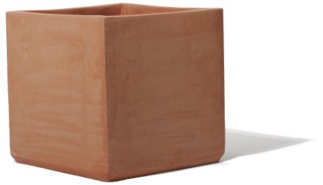 Pflanzkübel Follo Terracotta 37x37x67 cm