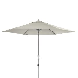 DOPPLER Sonnenschirm Expert Auto Tilt Ø 320 cm, hellgrau