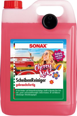 SONAX Scheibenreiniger Cherry Kick, Gebrauchsfertig