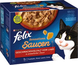 FELIX Sensations Vielfalt vom Land Saucen 12x85 g